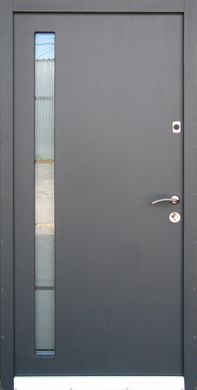 Двері вхідні REDFORT Метал - МДФ склопакет вулиця 40300451 фото