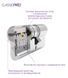 Циліндр MUL-T-LOCK ClassicPro XP 49,5 мм (40x9,5) Односторонній ключ 3KEY CAM30 Нікель сатин