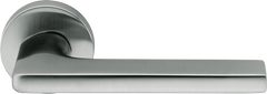 Дверна ручка Colombo Design Gira матовий хром (5234), Хром матовый