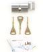 Циліндр ABLOY PROTEC2 MOD 82 мм (31x51T) Ключ-Тумблер 3KEY CY323 CAM30 Хром матовий / Хром матовий