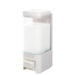 Дозатор жидкого мыла Trento, 0,5 л, белый/прозрачный (5001) 5001 фото