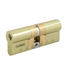 Циліндр ABLOY PROTEC2 MOD 72 мм (36x36) Ключ-Ключ 5KEY CY322 CAM30 Латунь полірована ABL7000017984 фото