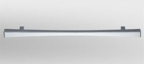 Меблева ручка Colombo Design Formae F124/GB-256мм матовий хром (21198) 21198 фото