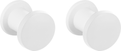 Набор пластиковых крючков Arino, 2 шт, белый, скотч 3М (57344) 57344 фото