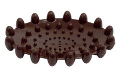 Мыльница овальная звезда Arino, шоколад (36601) 36601 фото