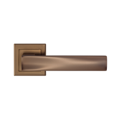 Ручка для дверей на розетке MVM Berli A-2010 матовая темная бронза 6101024 фото
