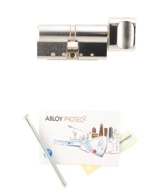 Циліндр ABLOY PROTEC2 HARD MOD 88 мм (42Hx46T) Ключ-Тумблер O / K CY333 CAM30 Хром полірований / Хром полірований ABL7000018035 фото
