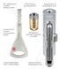 Циліндр ABLOY PROTEC2 HARD MOD 88 мм (42Hx46T) Ключ-Тумблер O / K CY333 CAM30 Хром полірований / Хром полірований