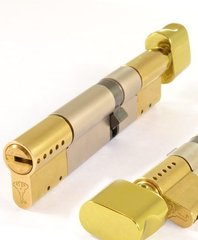 Цилиндр MUL-T-LOCK INTERACTIVE+ MOD 70 мм ( 35x35T ) Ключ-Тумблер 3KEY CAM30 Латунь / Латунь полированная MTL7000021536 фото