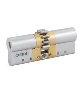 Циліндр ABLOY PROTEC2 MOD 112 мм (51x61) Ключ-Ключ 3KEY CY322 CGW Хром матовий ABL7000000327 фото