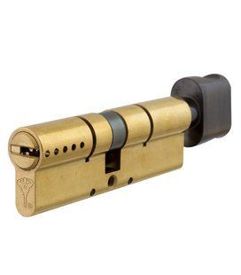 Циліндр MUL-T-LOCK ClassicPro XP 95 мм (45x50T) Ключ-Тумблер 3KEY CAM30 Латунь / Бронза антична MTL7000019146 фото