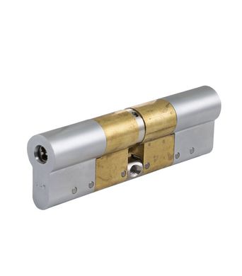 Циліндр ABLOY NOVEL MOD 115 мм (52,5x62,5) Ключ-Ключ 3KEY CY322 CAM30 Хром матовий ABL7000021091 фото