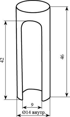 Колпачок для дверной петли STV SB14 матовая латунь (10873) 10873 фото