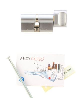Цилиндр ABLOY PROTEC2 MOD 102 мм ( 46x56T ) Ключ-Тумблер O/K CY323 CAM30 Хром матовый / Хром матовый ABL7000012220 фото