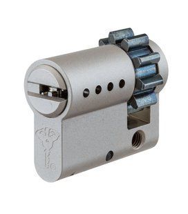 Цилиндр MUL-T-LOCK ClassicPro XP 42,5 мм ( 33х9,5 ) Односторонний ключ 3KEY CGW Никель сатин MTL7000019343 фото