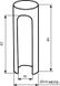 Колпачок для дверной петли STV 14 BP латунь (нейлон) (13556)