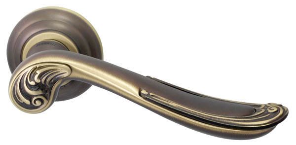 Дверна ручка Mandelli Lord матова бронза R ф/з (15212) 15212 фото