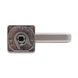 Дверна ручка Comit Strong, хром/матовий нікель, R, ф/з (51010), Хром полированный/Мат сатин никель
