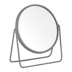 Trento Зеркало круглое настольное двухстороннее серый (54394) 54394 фото