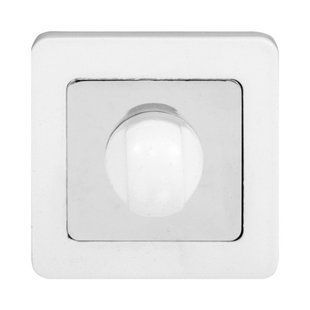 Накладка COMIT Moderno WC, хром/белый (49240) 49240 фото