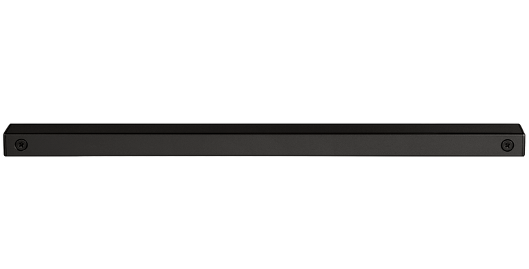 Слайдова тяга з фіксацією дверей для довочика MVM B чорний 6101553 фото