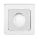 Накладка COMIT Moderno WC, хром/білий (49240), Хром полированный/Белый матовый