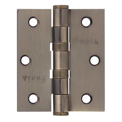 Завіса дверна Fuxia 75 * 2,5 (2 підшипника, сталь) антична латунь (12153) 12153 фото