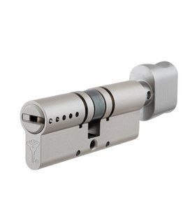 Циліндр MUL-T-LOCK INTERACTIVE+ XP 90 мм (40x50T) Ключ-Тумблер 3KEY CAM30 Нікель сатин / Нерж. сталь матова MTL7000017802 фото