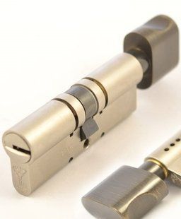 Циліндр MUL-T-LOCK MT5+ XP 66 мм (31x35T) Ключ-Тумблер 3KEY CAM30 Нікель сатин / Бронза антична MTL7000015732 фото
