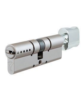 Цилиндр MUL-T-LOCK ClassicPro XP 54 мм ( 27x27T ) Ключ-Тумблер 3KEY CAM30 Никель сатин / Хром полированный MTL7000019347 фото