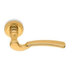 Дверна ручка Colombo Design CD 21 Vienna золото з накладками під ключ (998) 998 фото