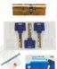 Циліндр MUL-T-LOCK INTERACTIVE+ XP 95 мм (35x60) Ключ-Ключ 3KEY CAM30 Латунь