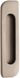 Ручка для раздвижной двери Colombo CD311 матовый никель (2707), Никель матовый