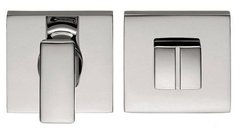 Дверна накладка WC Colombo Design FF 29 BZG, хром, витончена розетта 6 мм (28747), Хром полированный