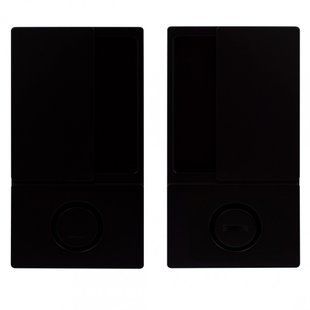 Ручка для раздвижных дверей AGB WAVE B300020293 под WC, черный матовый (61364) 61364 фото