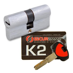 Циліндр Securemme 3200CCS30301X5 К2 30/30 мм (48113) 48113 фото