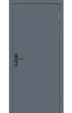 Двери входные REDFORT Технические 2 листа металла, серые 40300141 фото