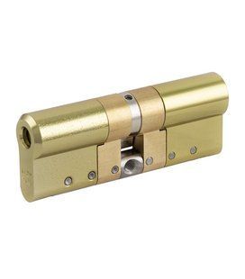 Цилиндр ABLOY PROTEC2 HARD MOD 103 мм ( 52Hx51 ) Ключ-Ключ 3KEY CY332 CAM30 Латунь полированная ABL7000003006 фото