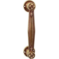 Дверная ручка тянущая Enrico Cassina C08750H античное золото (46097) 46097 фото
