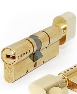 Циліндр MUL-T-LOCK INTERACTIVE+ XP 66 мм (33x33T) Ключ-Тумблер 5KEY CAM30 Латунь / Латунь полірованнаяM MTL7000015793 фото