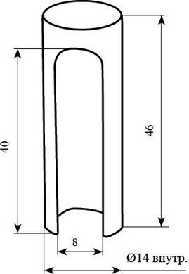 Колпачок для дверной петли STV SB14 матовая латунь (алюминий) (14834) 14834 фото