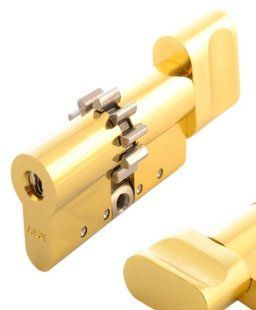 Цилиндр ABLOY PROTEC2 MOD 62 мм ( 31x31T ) Ключ-Тумблер 3KEY CY323 CGW Латунь полированная / Латунь полированная ABL7000003397 фото