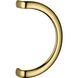 Ручка тягнуча Colombo Design Logo LC16 zirconium gold HPS (14667), Титан/Золото