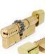 Циліндр MUL-T-LOCK INTERACTIVE+ XP 85 мм (35x50T) Ключ-Тумблер 3KEY CGW Латунь / Латунь полірована