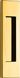 Ручка на раздвижные двери Colombo Design ID 411 полированная латунь (17833), Латунь полированная