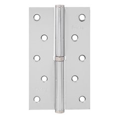 Завіса дверна Fuxia 125 * 2,5 (1 підшипник, сталь) хром (права) (25059) 25059 фото