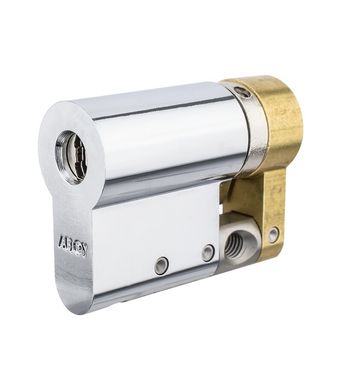 Циліндр ABLOY PROTEC2 MOD 86,5 мм (76x10,5) Односторонній ключ 3KEY CY321 CAM30 Хром полірований ABL7000002951 фото