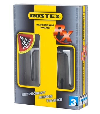 Фурнитура защитная ROSTEX 807 RX mov-mov PZ PLATE 90мм Хром_полирований 40-50мм 3 класса Exlcusive CR Комплект RST7000013193 фото