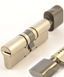 Цилиндр MUL-T-LOCK MT5+ XP 95 мм ( 45x50T ) Ключ-Тумблер 3KEY CAM30 Никель сатин / Бронза античная