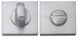 Дверна накладка WC Colombo Design MM 19 BZG хром (Ellese, Gilda, Isy, Prius, Zelda) (7284), Хром матовый